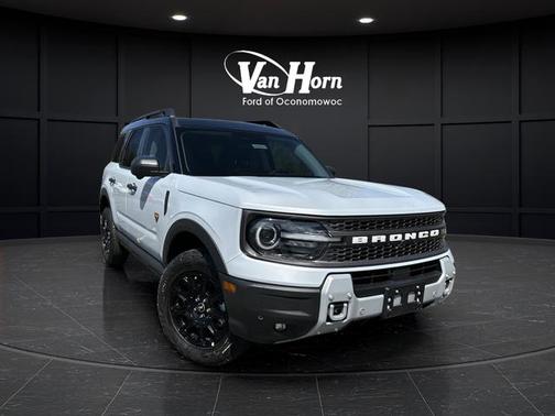White Metallic 2026 Ford Bronco Sport Badlands