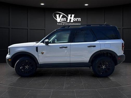 White Metallic 2026 Ford Bronco Sport Badlands