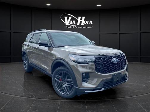 Gray 2026 Ford Explorer ST-Line