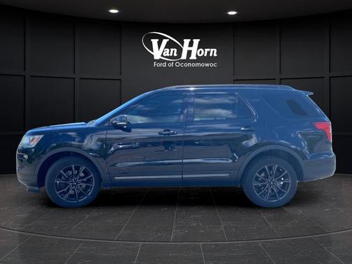 Shadow Black 2018 Ford Explorer XLT