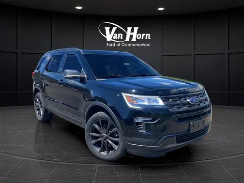 Shadow Black 2018 Ford Explorer XLT
