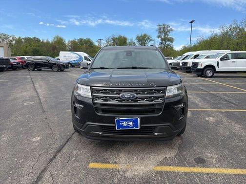 Shadow Black 2018 Ford Explorer XLT