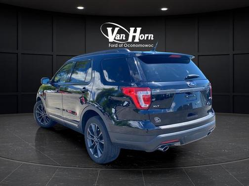 Shadow Black 2018 Ford Explorer XLT