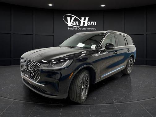 Infinite Black Metallic Clearcoat 2025 Lincoln Aviator Reserve AWD