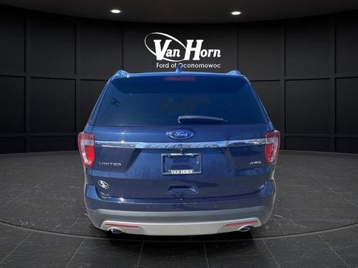 Ruby Red Metallic Tinted Clearcoat 2017 Ford Explorer Limited