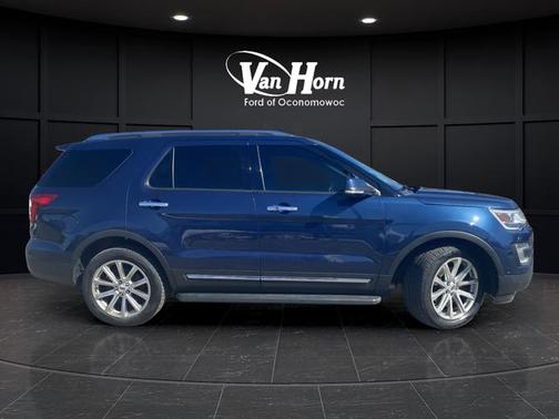 Ruby Red Metallic Tinted Clearcoat 2017 Ford Explorer Limited