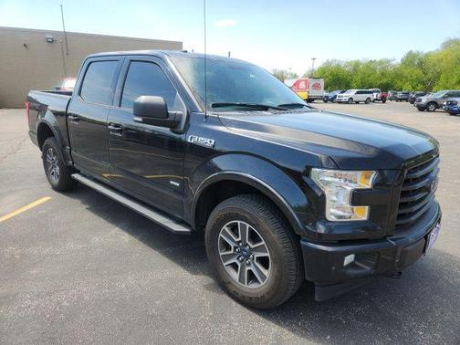 Shadow Black 2017 Ford F-150 XLT