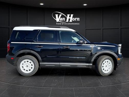 Shadow Black 2025 Ford Bronco Sport Heritage