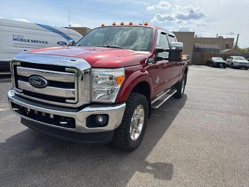 Ruby Red Metallic Tinted Clearcoat 2015 Ford F-350 Lariat