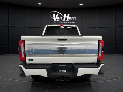 Star White Metallic Tri-Coat 2023 Ford F-350 Platinum