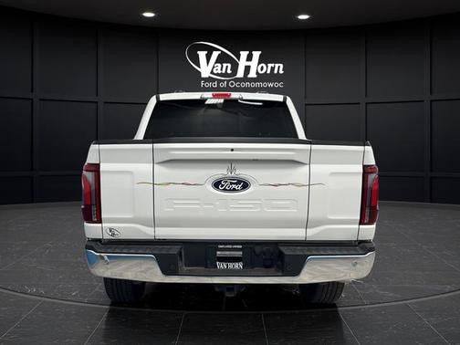 Star White Metallic Tri-Coat 2025 Ford F-150 Lariat
