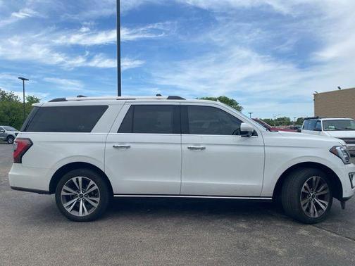 Star White Metallic Tri-Coat 2021 Ford Expedition Max Limited