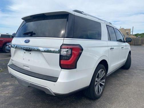 Star White Metallic Tri-Coat 2021 Ford Expedition Max Limited