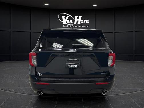 Agate Black Metallic 2022 Ford Explorer ST-Line