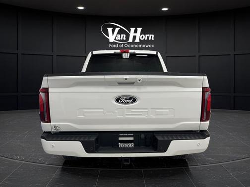 Star White Metallic Tri-Coat 2024 Ford F-150 Platinum