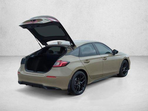 Sand Dune Pearl 2026 Honda Civic Hybrid Sport
