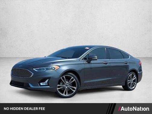 Magnetic Metallic 2020 Ford Fusion Titanium