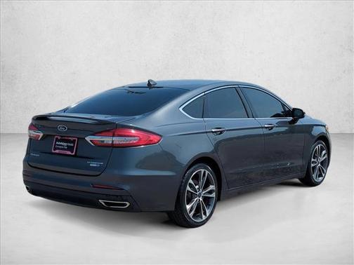 Magnetic Metallic 2020 Ford Fusion Titanium