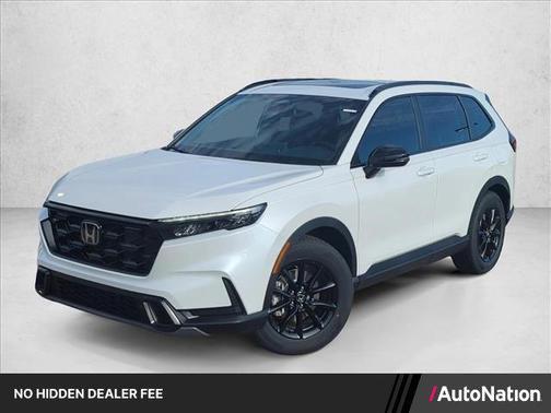 Platinum White Pearl 2026 Honda CR-V Hybrid Sport FWD