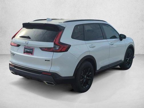 Platinum White Pearl 2026 Honda CR-V Hybrid Sport FWD