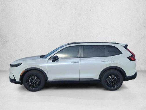 Platinum White Pearl 2026 Honda CR-V Hybrid Sport FWD