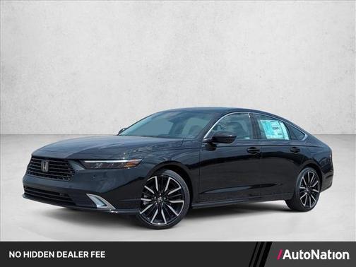 Crystal Black Pearl 2026 Honda Accord Hybrid Touring