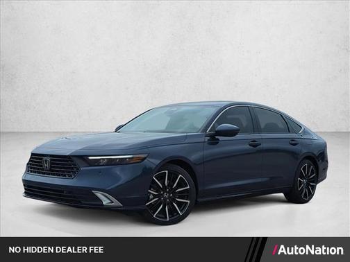 Canyon River Blue Metallic 2026 Honda Accord Hybrid Touring