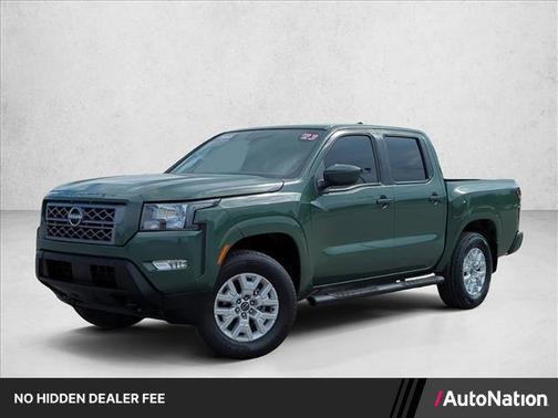 Tactical Green Metallic 2023 Nissan Frontier SV
