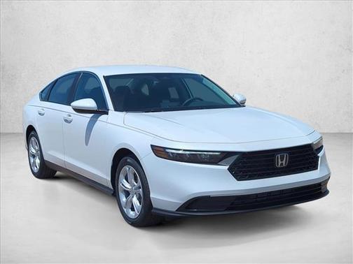 Platinum White Pearl 2026 Honda Accord LX 1.5T
