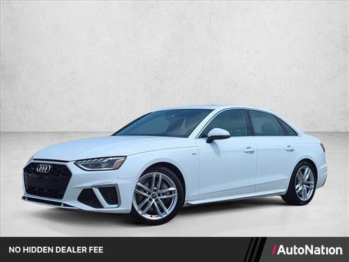 White 2024 Audi A4 45 S line Premium Plus