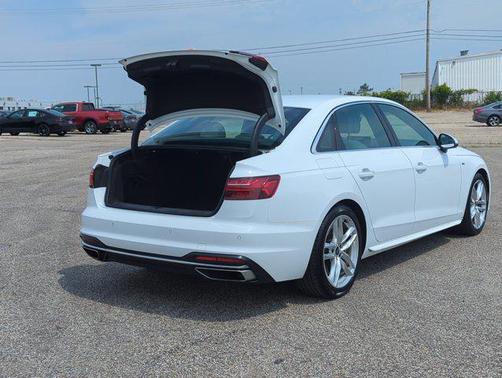 White 2024 Audi A4 45 S line Premium Plus