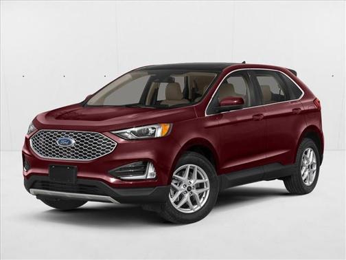 Iconic Silver Metallic 2024 Ford Edge SEL