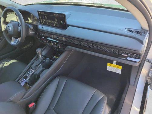 Solar Silver Metallic 2025 Honda Accord Hybrid Touring
