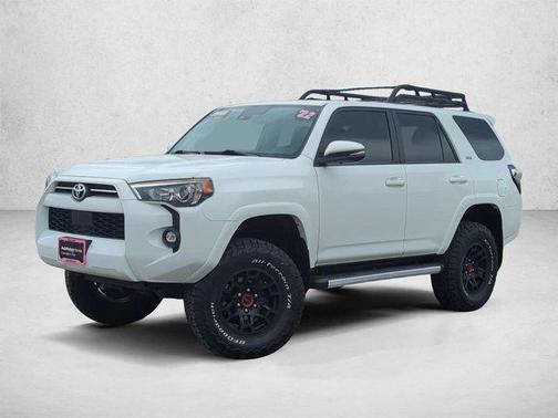 White 2022 Toyota 4Runner SR5 Premium