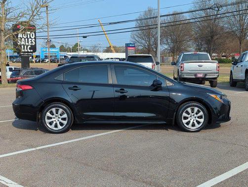 Midnight Black Metallic 2025 Toyota Corolla LE