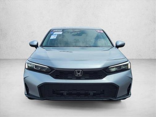 Silver 2025 Honda Civic LX