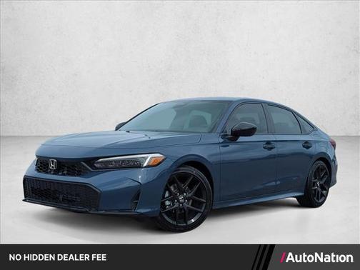 Blue Lagoon Pearl 2026 Honda Civic Sport