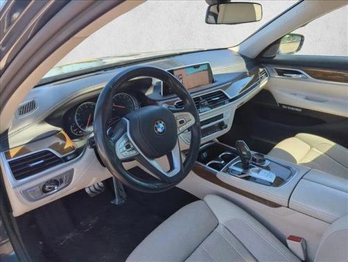 Imperial Blue Metallic 2017 BMW 740 740i