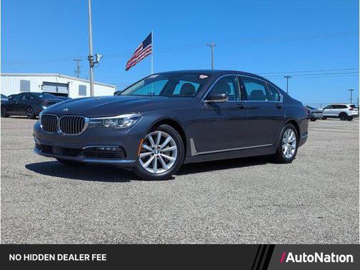 Imperial Blue Metallic 2017 BMW 740 740i