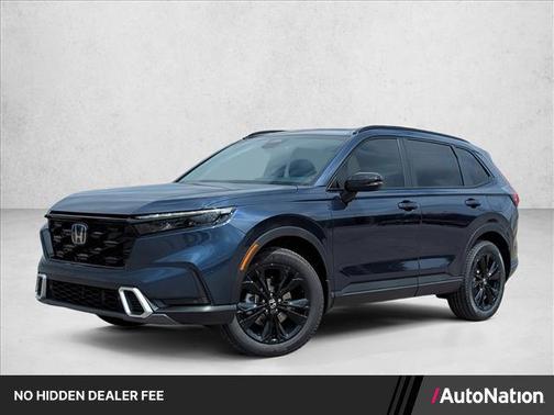 Canyon River Blue Metallic 2026 Honda CR-V Hybrid Sport Touring AWD