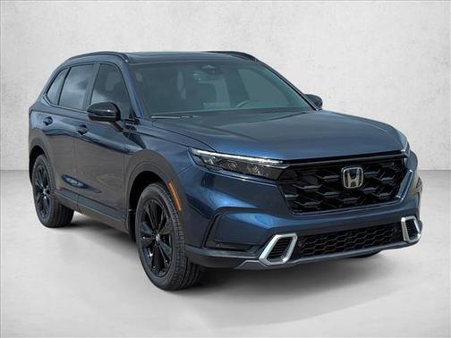 Canyon River Blue Metallic 2026 Honda CR-V Hybrid Sport Touring AWD