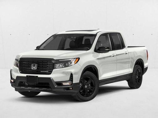 Platinum White Pearl 2023 Honda Ridgeline Black