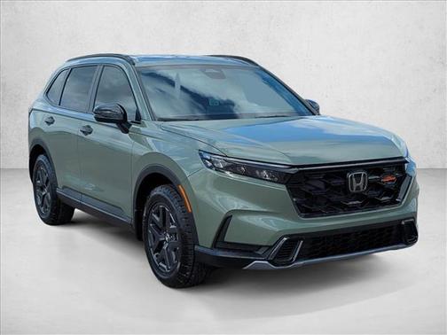 Ash Green Metallic 2026 Honda CR-V Hybrid TrailSport AWD