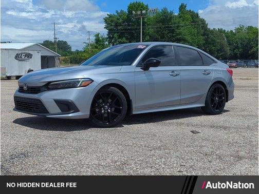 Lunar Silver Metallic 2022 Honda Civic Sport