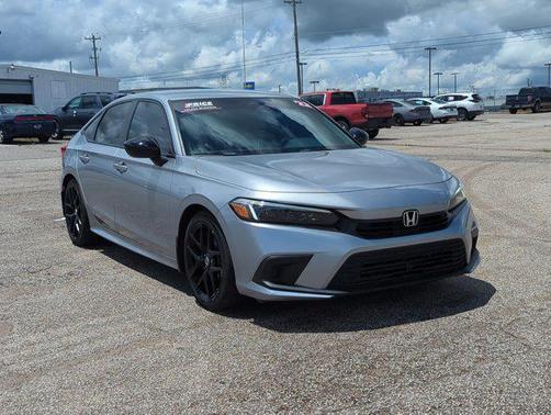 Lunar Silver Metallic 2022 Honda Civic Sport
