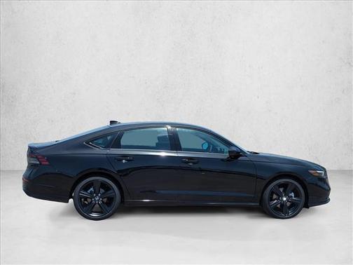 Crystal Black Pearl 2026 Honda Accord Hybrid Sport-L