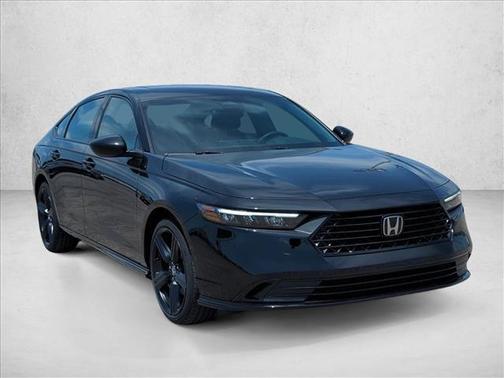 Crystal Black Pearl 2026 Honda Accord Hybrid Sport-L