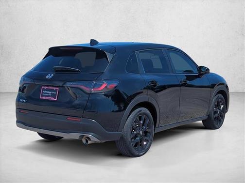 Crystal Black Pearl 2024 Honda HR-V 2WD Sport