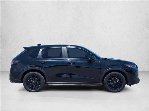 Crystal Black Pearl 2024 Honda HR-V 2WD Sport