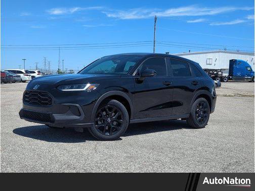 Crystal Black Pearl 2024 Honda HR-V 2WD Sport